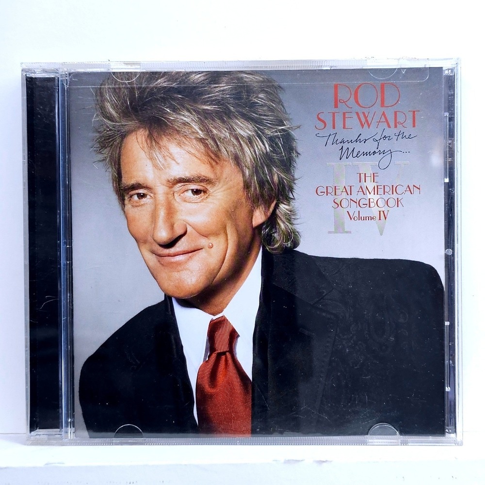 Rod Stewart‎ CD Great American Songbook Vol IV 828766928624 J Records EUC